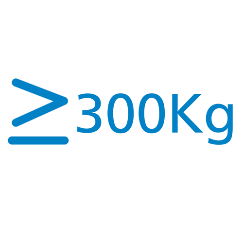 300Kg and more