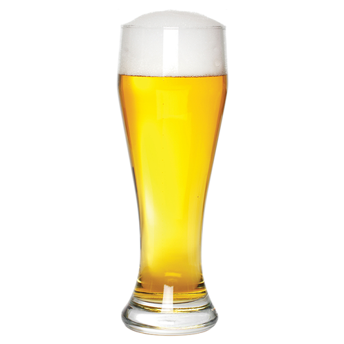 full pint of beer with a good head