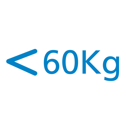 Less than 60Kg