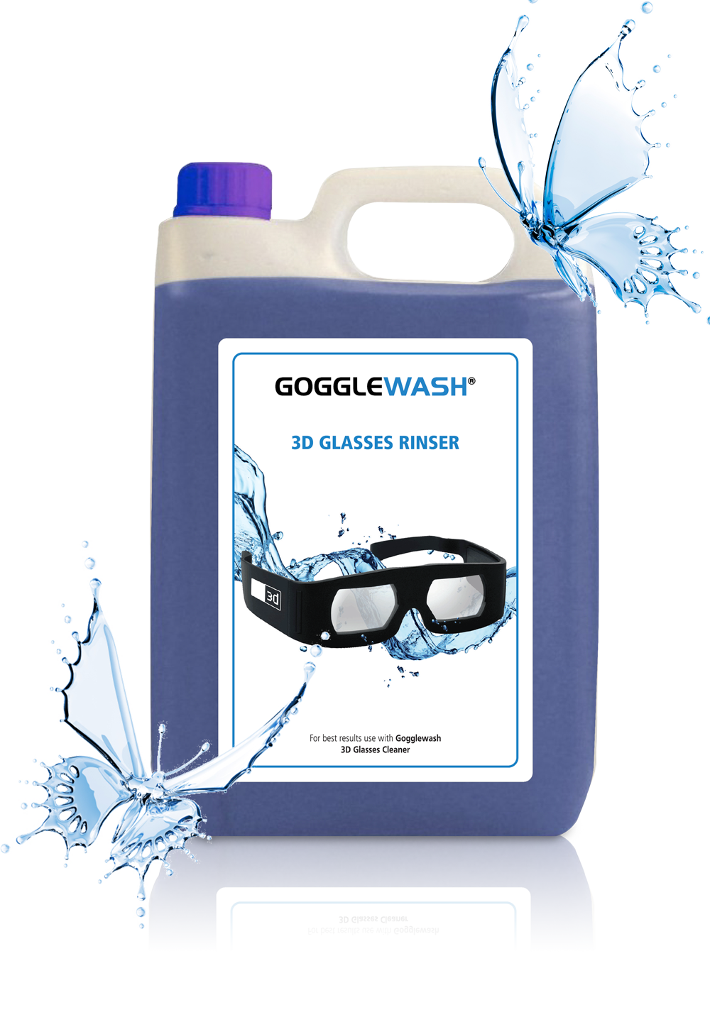 Clenaware Systems - 3D Glasses Rinser - Gogglewash Clenaware Systems  - 3D Glasses Rinser - Gogglewash