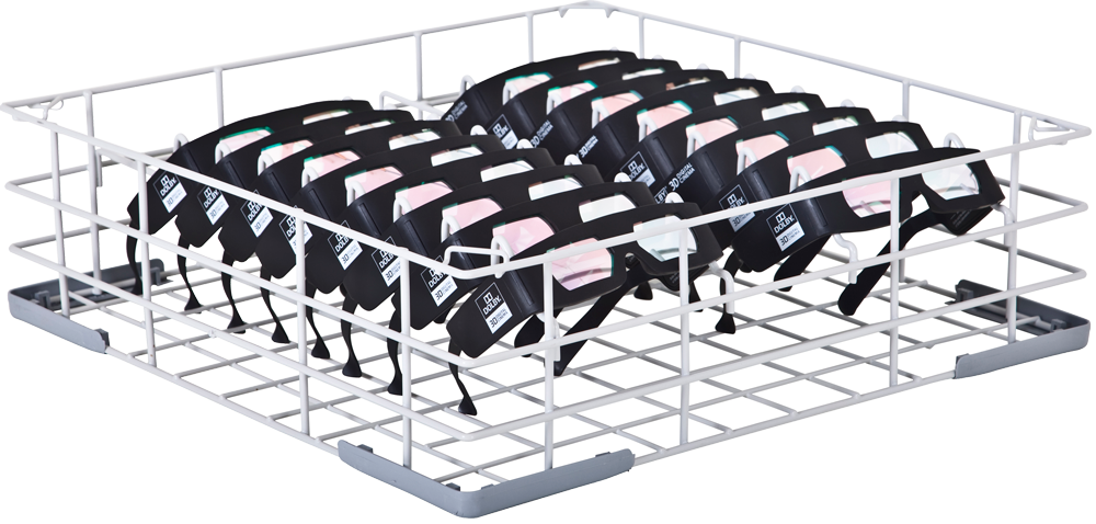 Clenaware Systems - Gogglewash - Standard Rack Clenaware Systems - Gogglewash - Standard Rack